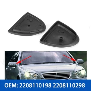 1 par de juntas de sellado de base de espejo retrovisor de puerta para Mercedes Benz W220 clase S 00-06 - Imagen 1 de 11