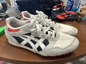 Asics Herren GL502 schwarz weiß orange Trainingsschuhe Größe 9 - Bild 1 von 5