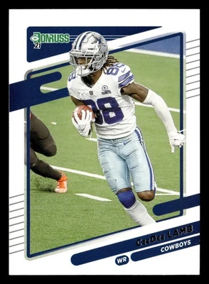 CeeDee Lamb 2021 Donruss #190 Dallas Cowboys Buy10get5FREE - Image 1 of 2