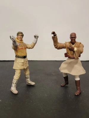 Star Wars Saga General Rieekan Hoth Evacuación Ataque de los Clones Maza Windu Foto 1 de 4