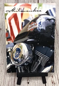 Milwaukee Wisconsin Harley Davidson Motorcycle Headquarters WI Postcard - Picture 1 of 4