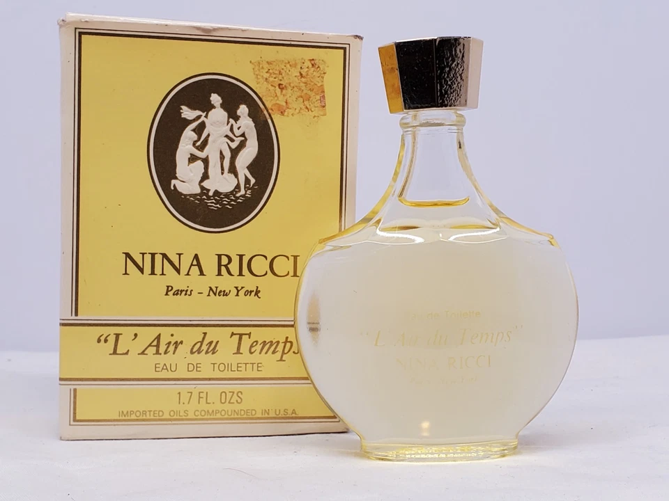 De colección NINA RICCI L' AIR DU TEMPS Paris Perfume Perfume Perfume Inodoro 1.7 Fl oz, A1  Foto 1 de 4