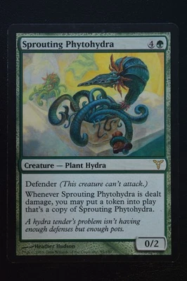 Magic The Gathering MTG SPROUTING PHYTOHYDRA Dissension LP Lightly Played - Image 1 of 2