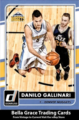 Баскетбольная карточка 2015–16 Donruss No129 Данило Галлинари Denver Nuggets NBA - Изображение 1 из 2
