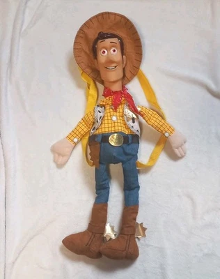 Bolso Mochila Woody Vintage Toy Story 30" Disney Pixar Raro Vinilo Cabeza Figura Foto 1 de 4
