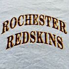 Vintage Single Stitch Rochester Redskins XL Russell Athletic Made in USA T-Shirt