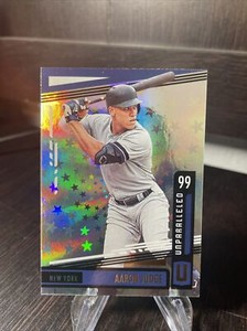2020 PANINI CHRONICLES UNPARALLELED AARON JUDGE ASTRAL PARALLEL CARD #7 YANKEES 
