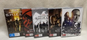Marvel Agents Of S.H.I.E.L.D. Complete Seasons 1-5 On DVD Region 4 - Picture 1 of 20