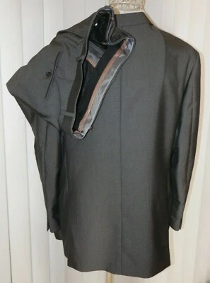 Nuevo Traje Chaqueta Para Hombre Caravelli Calce Ajustado Moderno 38 S Pantalones 32 Dos Ventilaciones Italia   Foto 1 de 4