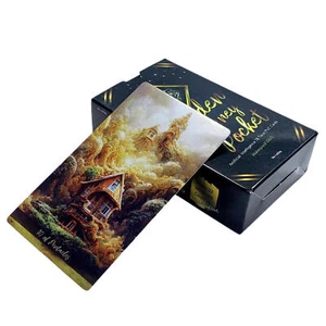 Tarot Card Golden Journey Tarot w/ Manual Classic Tarot Deck for Fortune Telling - Picture 1 of 12