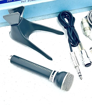 AKG/Telefunken D19C/200 Vintage Dynamic Beatles Microphone/Mikrofon+Zubehör! NOS - Bild 1 von 4