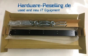 Rittal Rangierpanel 19 Zoll 1 HE Schwarz 7257.005 rangierpanel NEU OVP - Bild 1 von 2