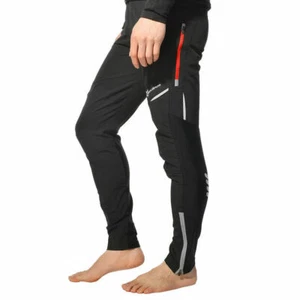 New RockBros Cycling Casual Black Pants Sporting Hiking Long Reflective Trousers - Picture 1 of 6