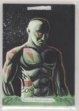 2018 Upper Deck Marvel Masterpieces Sketch Cards 1/1 Mark Mangum Auto x9h