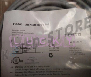 1PCS New FOR FESTO SIEN-M12B-PS-K-L 150402 Proximity switch sensor replacement - Picture 1 of 1
