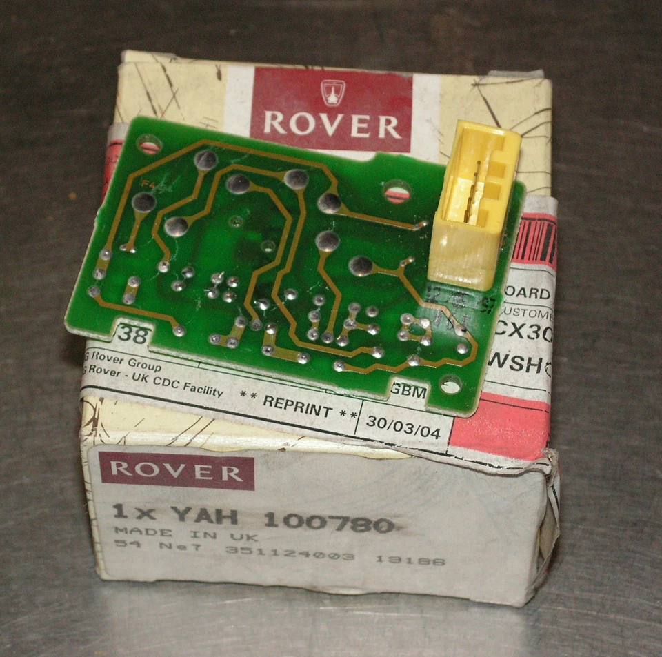 Rover 400 Instrument Pack Printed Circuit Board Part Number YAH100780 - Image 1 of 1