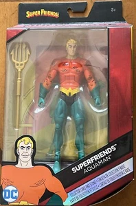 DC Comics Multiverse - Super Friends Aquaman - 6" Action Figure Mattel NEW - Picture 1 of 2