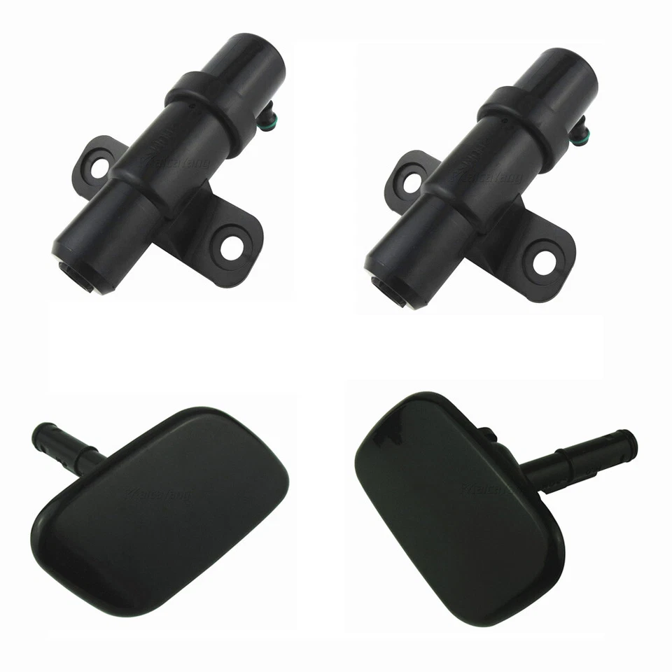 Tapa de cubierta de chorro de boquilla de pulverización de arandela de faros L/R para Hyundai Santa Fe 2009-2012 Foto 1 de 1