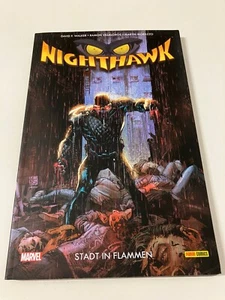 NIGHTHAWK STADT IN FLAMMEN Panini Comics 2017 Marvel Softcover tedesco - Picture 1 of 6