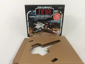 brand new rotj battle damaged x-wing box + inserts - Picture 1 of 7