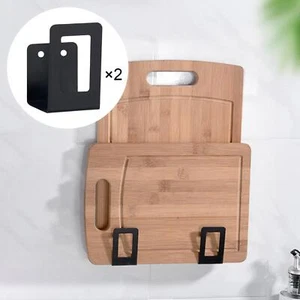 2 Pieces Stainless Steel Storage Organizer Decoration Multifunctional Drying - Picture 1 of 9