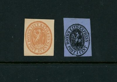 USA Scott # 20L13 20L24 F-VF OG Hinged City Express BOB Local US Stamp Cat $80 - Image 1 of 2