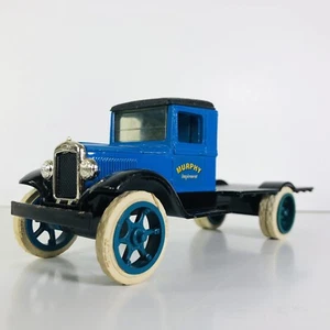 Murphy Implement 1931 Hawkeye Flatbed ERTL Diecast Metal Vintage Blue - Picture 1 of 12