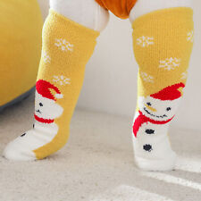 1 Pair Kids Socks Keep Warm Good Elastic Comfy Safe Wear Kids Socks 6 Patterns