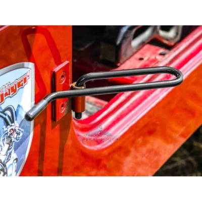 Reposapiés estacionario negro para Jeep CJ7 1976-1986 Steinjager J0042633 Foto 1 de 2