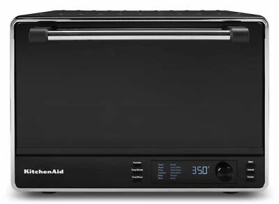 KitchenAid KCO255BM Dual Convection Countertop Toaster Oven.99Cu.', Matte Black - Image 1 of 4