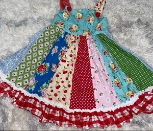 Persnickety multi patterned dress size 8 years - Picture 1 of 3