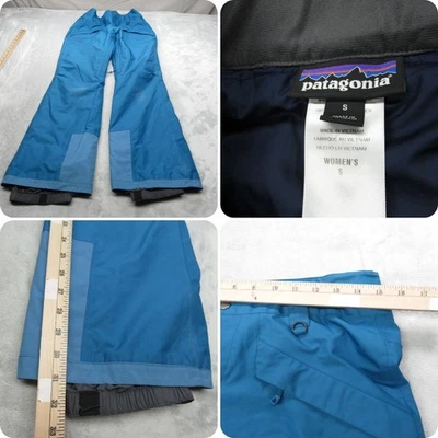 Patagonia Snowbelle Pants Women Small Blue Insulated Recco Waterproof 30x31 READ - Image 1 of 4