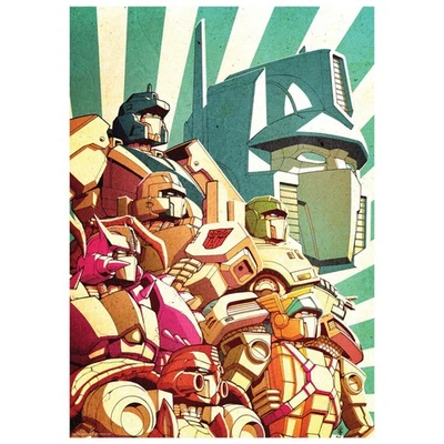 Transformers Kunstdruck Optimus Prime Limited Edition 42 x 30 cm - Bild 1 von 3