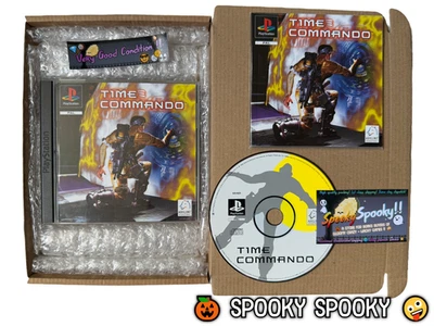 Time Commando PS1 - UK PAL VGC CIB - High Quality Packing - Tracked - Image 1 of 4