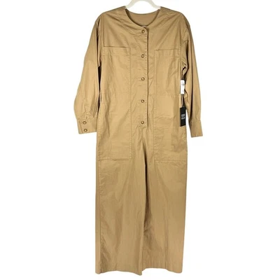 Mono Abercrombie & Fitch x N. Benefield Pierna Ancha Talla XS Tostado *Leer* Foto 1 de 4