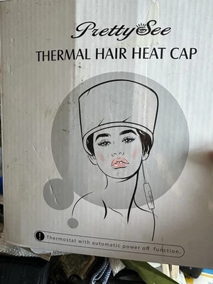 Heat Cap for Deep Conditioning, Thermal Cap for Hair Steamer Cap for Natural ... - Image 1 of 2