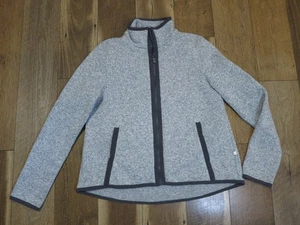 Lululemon C50416 Women's Gray Heathered Full Zip It's Fleecing Cold Jacket Sz 8 - Picture 1 of 12