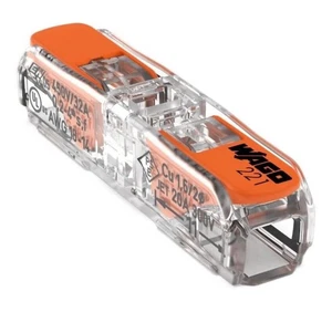 Wago 221-2411 Hebelmuttern Inline Spleiß Drahtverbinder mit Hebeln (24er Pack) - Bild 1 von 6