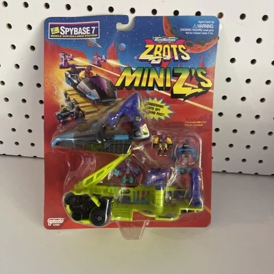 Z-Bots Micro Máquinas Mini Z's Spybase 7 Estación de Vigilancia Móvil Zbot Galoob Foto 1 de 4