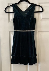Speechless Kids Dark Teal Dress size S brand new with tag length 26" bust22" - Picture 1 of 12