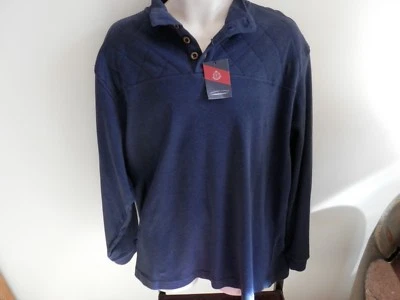 Camisa beige manga larga suave y cómoda XL Roundtree & Yorke para hombre nueva con etiquetas Foto 1 de 3