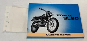 NOS 1969 Honda SL90 Motosport 90 Genuine OEM Owner's Owners Manual Book SEE NOTE - Picture 1 of 12