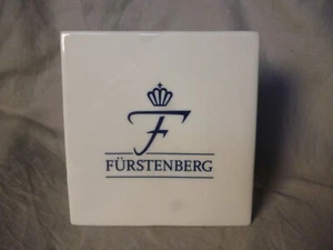 Soporte de porcelana Fürstenberg soporte publicitario triángulo puntiagudo - Imagen 1 de 4