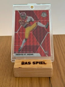 Amon-Ra St. Brown Panini Prizm Draft Picks 2021 Rookie Card (66/99) - Bild 1 von 2