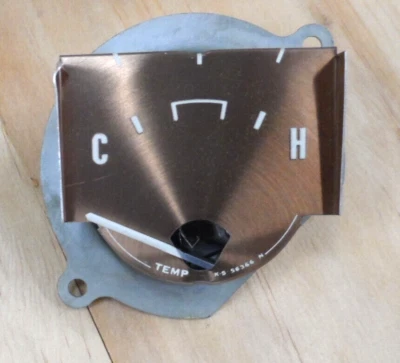 Lincoln Continental 1959 medidor de temperatura B9FL-10883B como nuevo de lote Foto 1 de 4