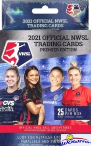 2021 Parkside NWSL Women’s Soccer EXCLUSIVE Sealed HANGER Box-Look for AUTOS! - Picture 1 of 1