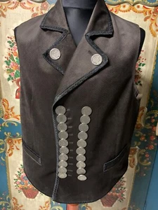 Trachtenweste Talerweste Samtweste Dachauer Aichacher Tracht Konfektionsgr. 52. - Bild 1 von 7