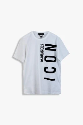 Nuevo DSQUARED2 S79GC0043 Icon Hombre Camiseta - Imagen 1 de 2