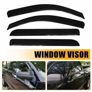 Window Vent Visor Rain Guard for Silverado GMC Sierra 1500 2500 2014-2018 EOA - Picture 1 of 11