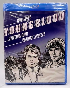 YOUNGBLOOD Blu-ray Kino Lorber 80s Rob Lowe Patrick Swayze SEALED - Picture 1 of 4